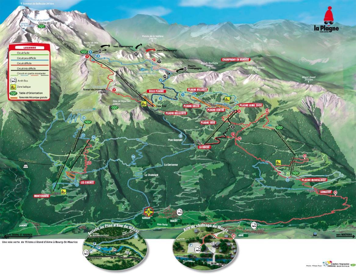 Y'Hello Studio Macot-la-Plagne Luaran gambar